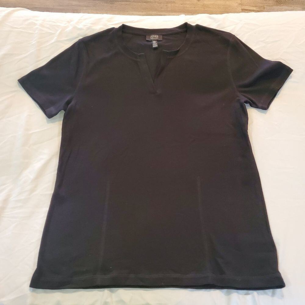 𝅺Jones New York large womens black top